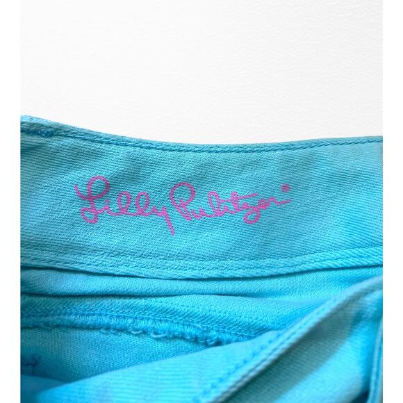 Lilly Pulitzer Worth Straight Jeans, Size 8 - Picture 3 of 10